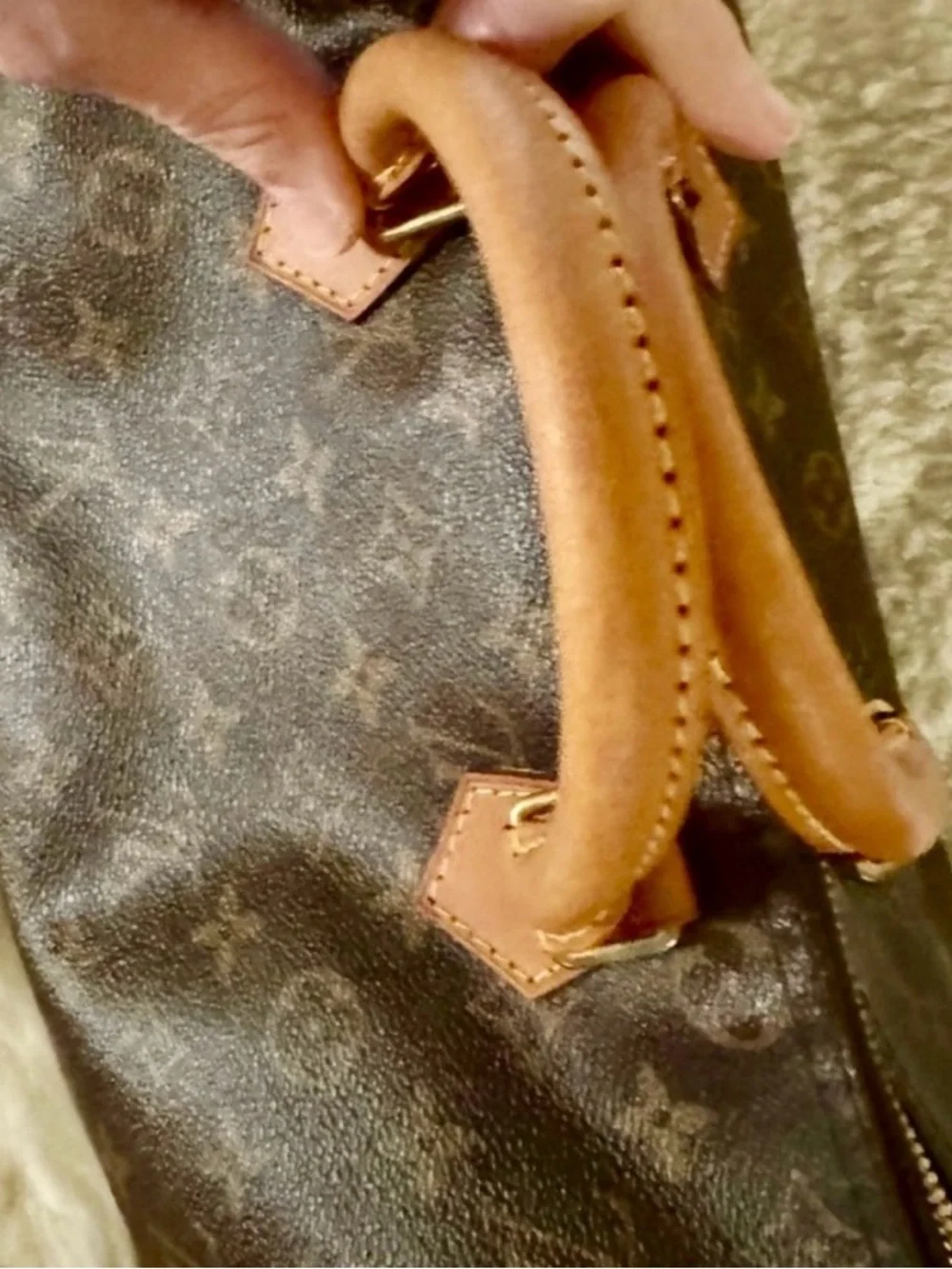 Authenic vlLouis Vuitton Monogram Speedy 30
Bandolier - Picture 6 of 11